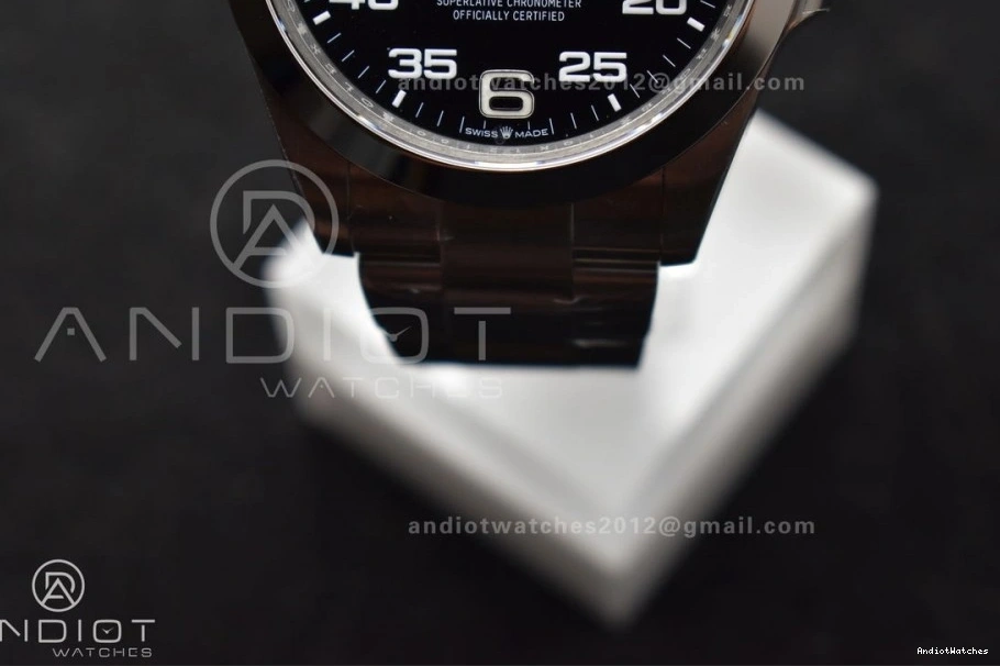 VSF 126900 Steel SS Dial 509 VS Black SmoothTexture 904L Bracelet Edition Best 1:1 on Air-King 0315